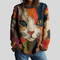 Zariah | Artistic Cat Statement Top