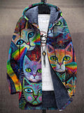 Jacqueline | Luxe Art-Inspired Cardigan