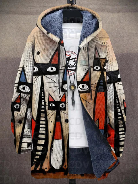Monique | Luxe Art-Inspired Cardigan