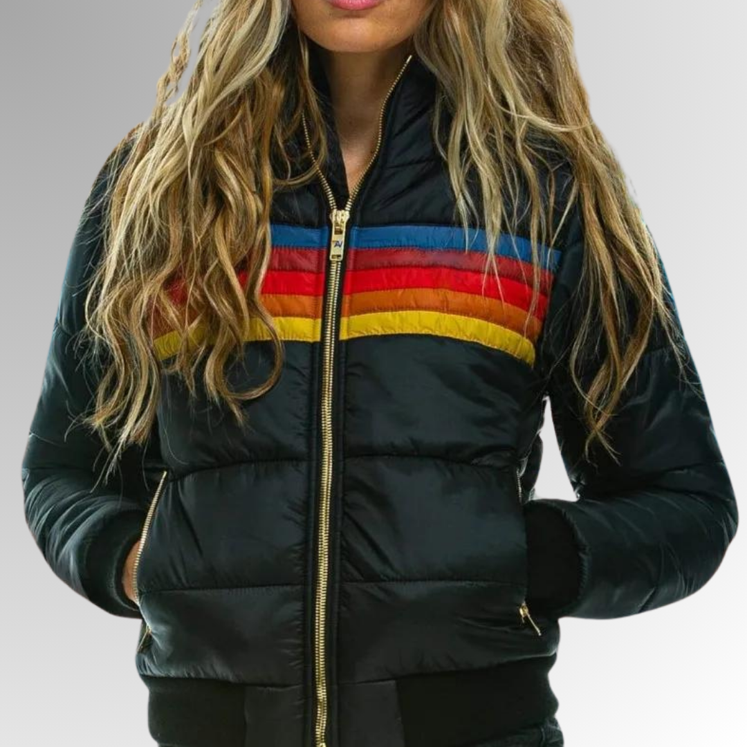 Michelle | Waterproof Jacket with Hood and Elegant Fit