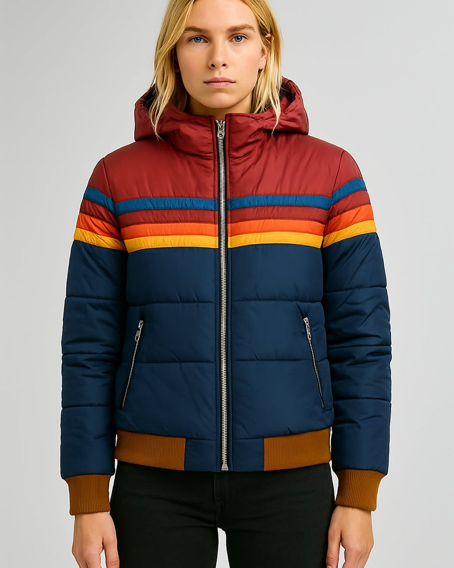 Michelle | Waterproof Jacket with Hood and Elegant Fit