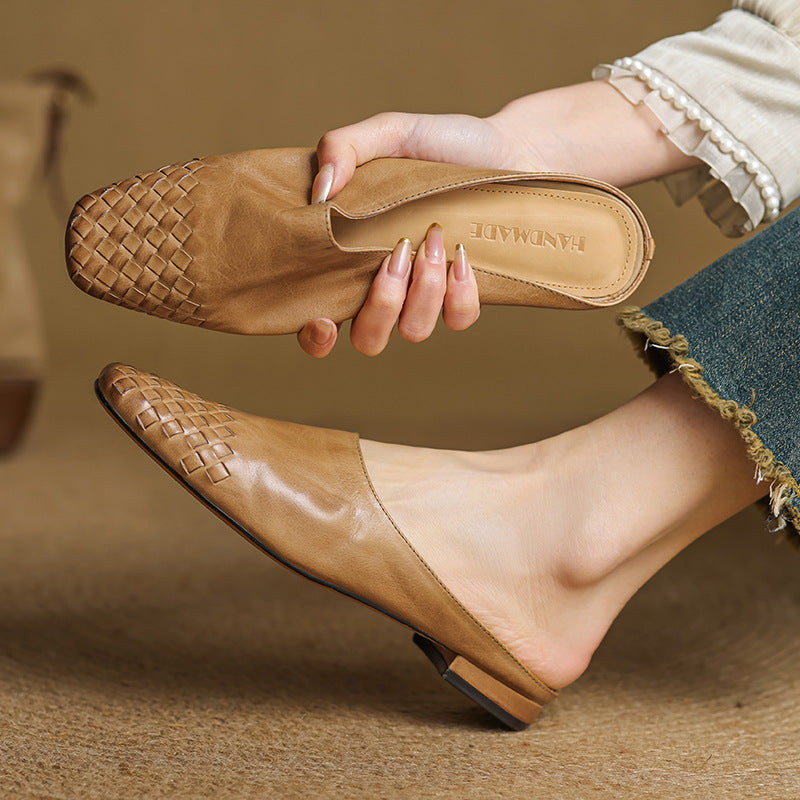 Viola | Geniune Leather Mules