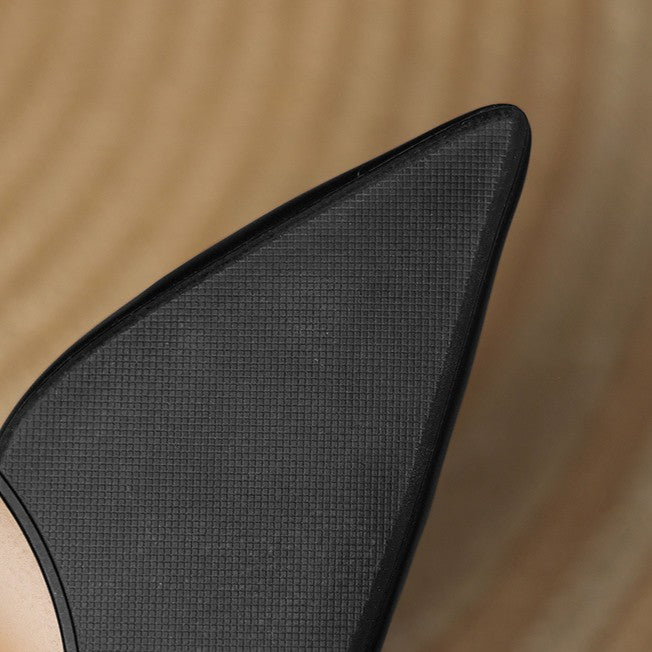 Ceyra | Leather Kitten Heels