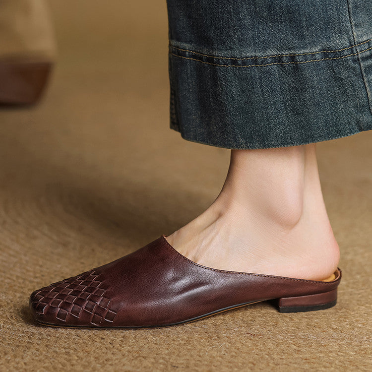 Viola | Geniune Leather Mules