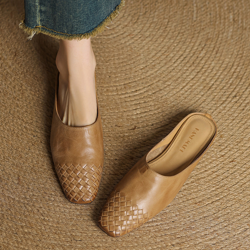 Viola | Geniune Leather Mules