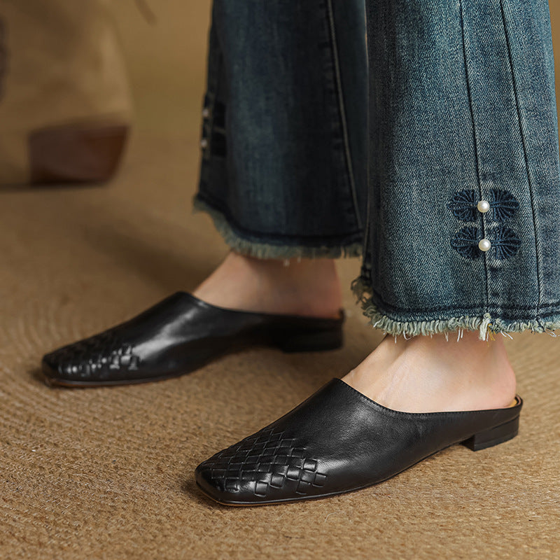 Viola | Geniune Leather Mules