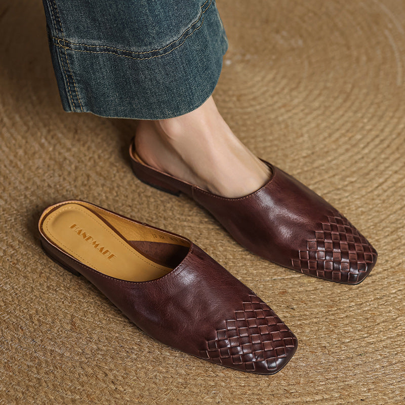 Viola | Geniune Leather Mules