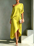 Camila | Elegant Asymmetrical Dress