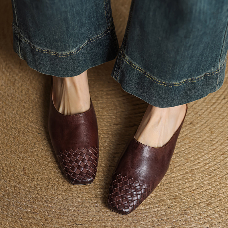 Viola | Geniune Leather Mules