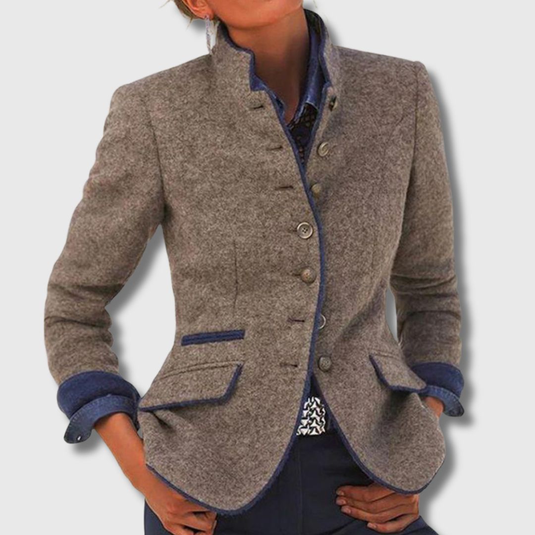 Alana | Classic Wool Blazer Coat