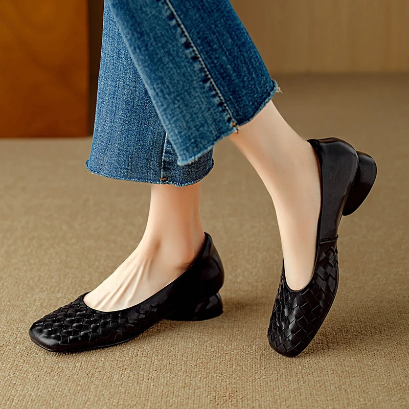 Marcelle | Leather Flats