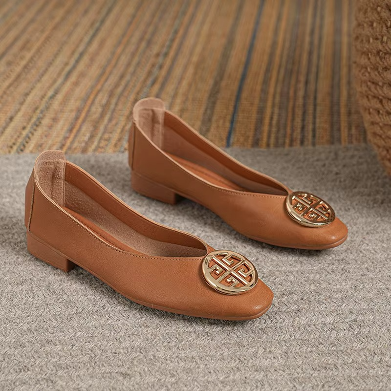 Orchard | Leather Flats