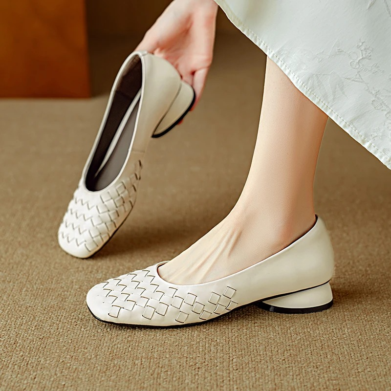 Marcelle | Leather Flats