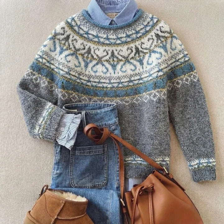 Cheryl | Chic Vintage Knit Sweater