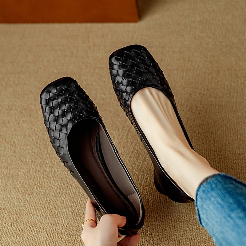Marcelle | Leather Flats
