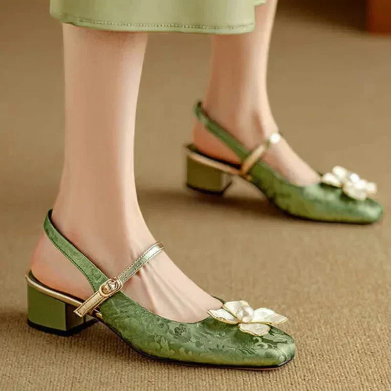 Diana | Genine Slingback Pumps