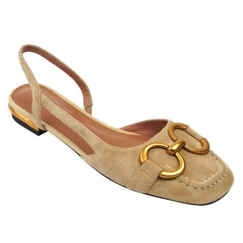 Bethina | Orthopedic Leather Buckle Sandals