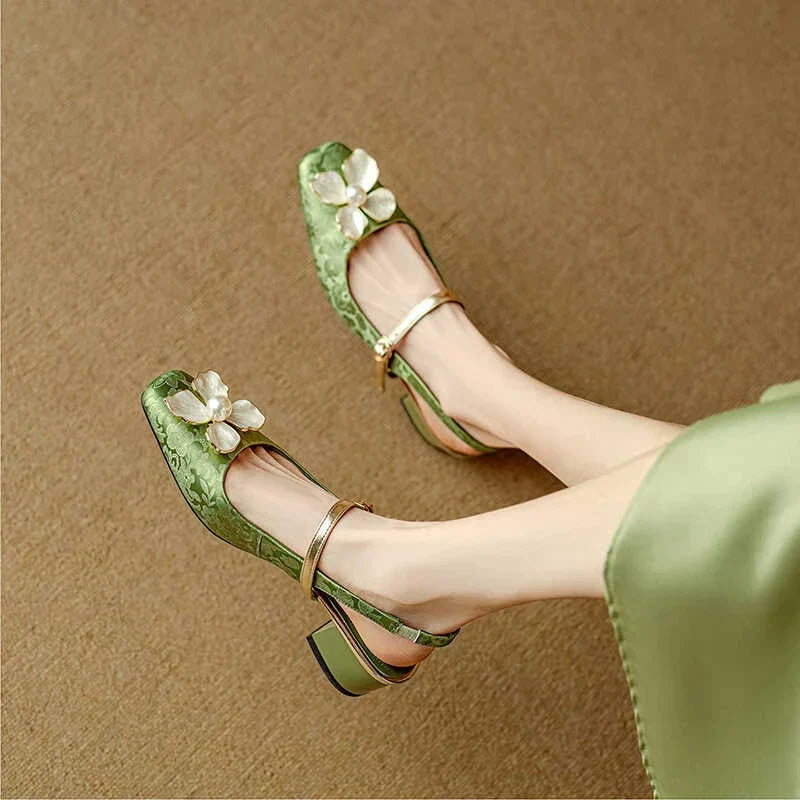 Diana | Genine Slingback Pumps
