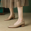 Heather | Mid Heeled Mary Janes