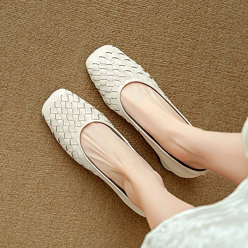 Marcelle | Leather Flats