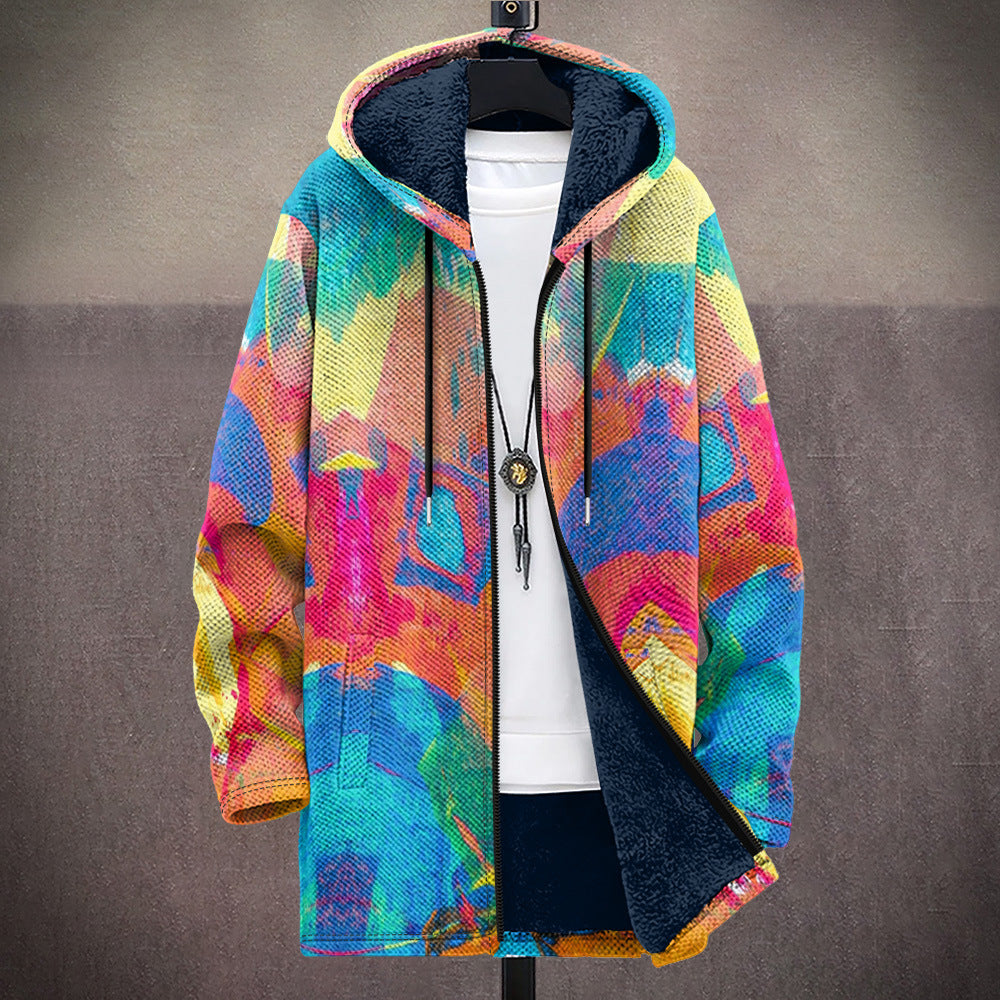 Brigitte | Luxe Art-Inspired Cardigan