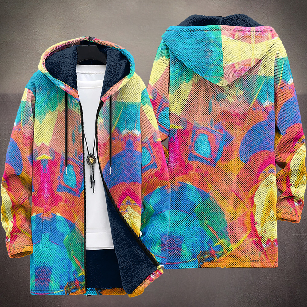 Brigitte | Luxe Art-Inspired Cardigan