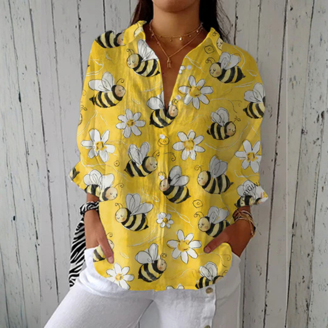 Nancy | Bee Blossom Blouse