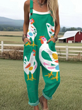 Chloe | Cluckin’ Whimsical Jumpsuit