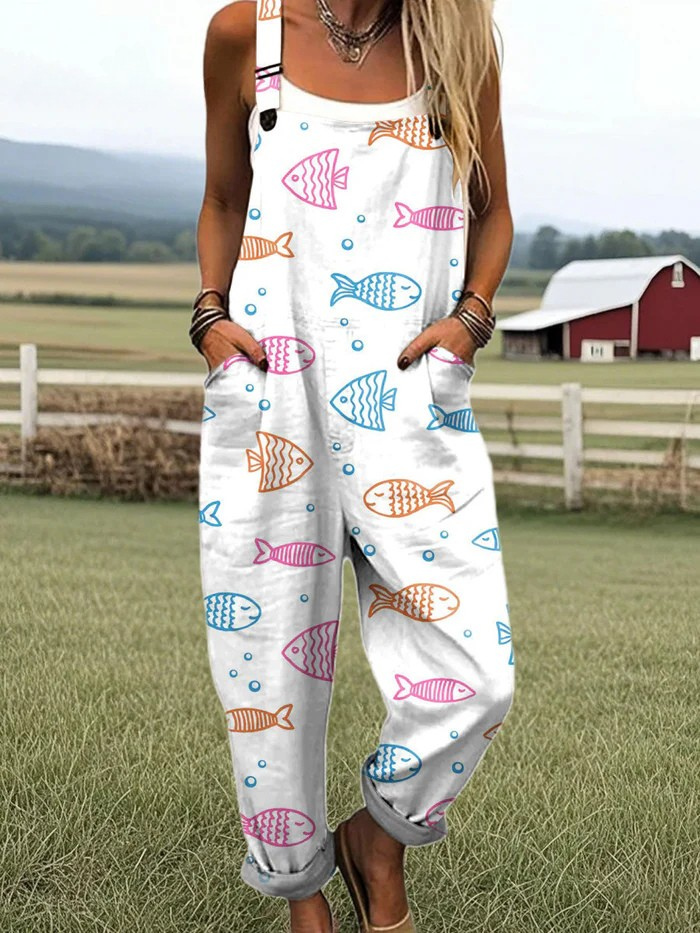 Ocean |  Whimsy Jumpsuit