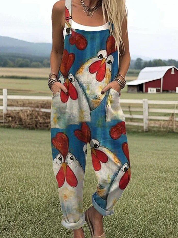 Chan | Cluckin’ Cute Jumpsuit