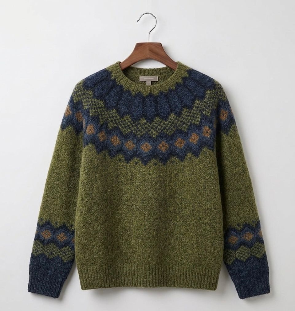 Jade | Nordic Heritage Knit Sweater