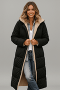 Annette  | Hooded Longline Puffer Coat