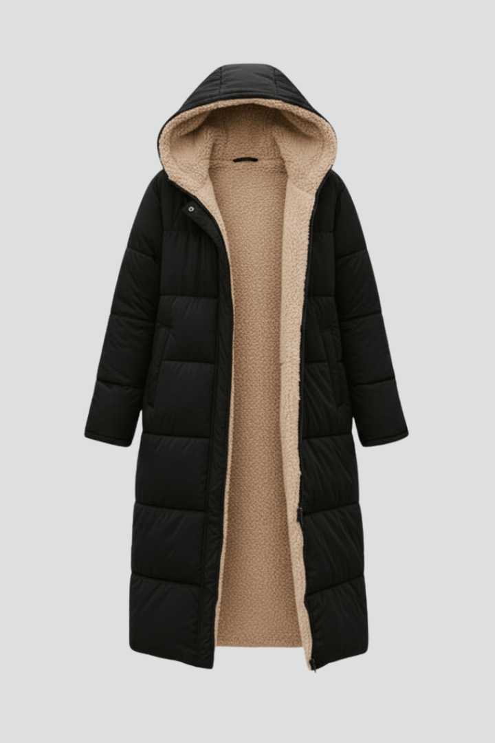 Annette  | Hooded Longline Puffer Coat