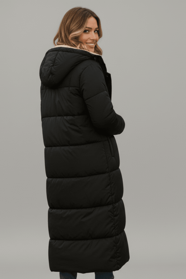 Annette  | Hooded Longline Puffer Coat