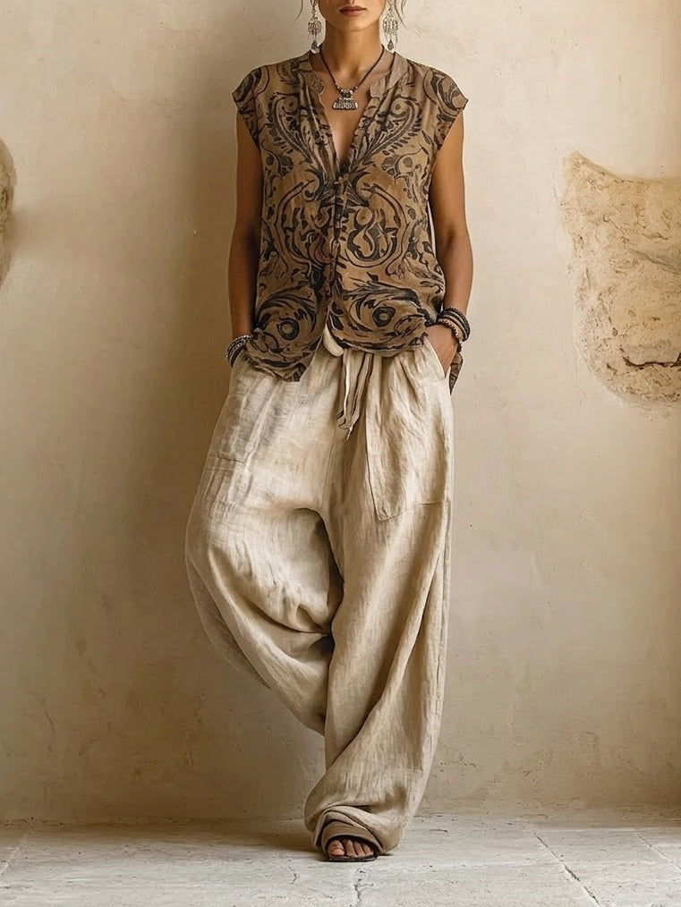 Mary | Natural Three-Piece Premium Set