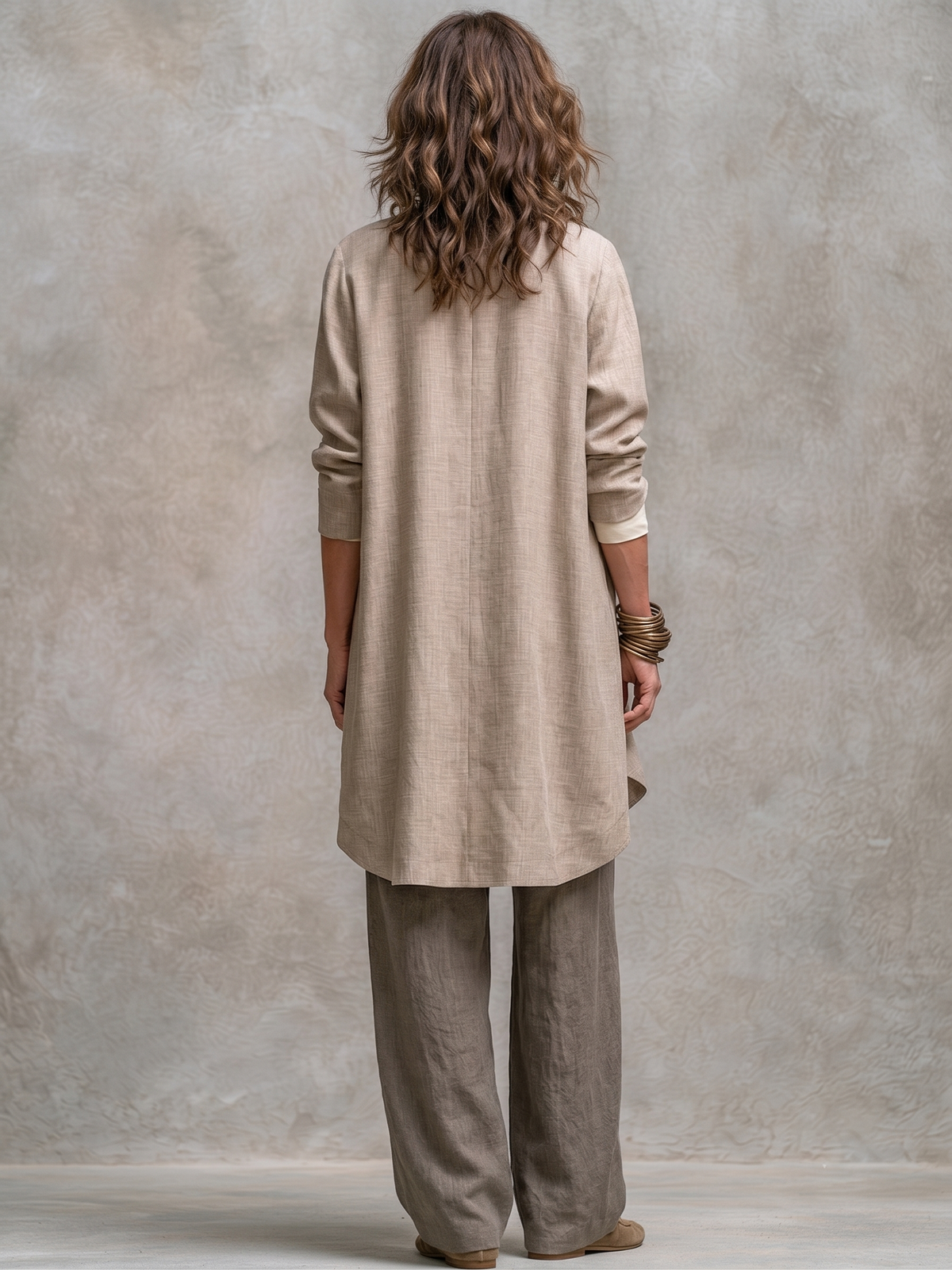 Elize | THREE-PIECE WIDE-LEG SUIT SET