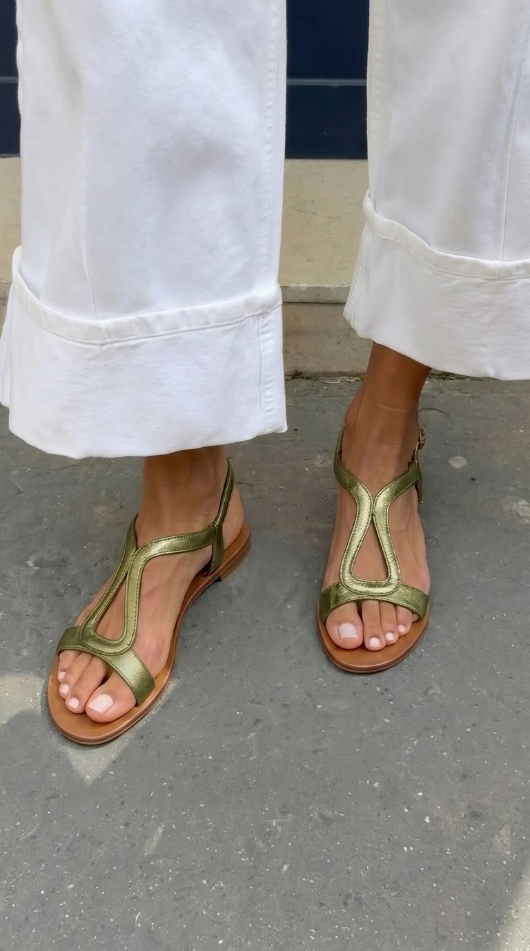 Estrid | Elegant Flat Sandals