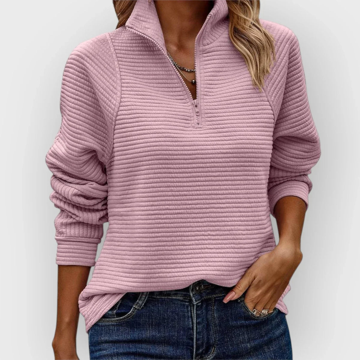 Odelia | Half-Zip Sweater