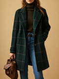 Bethany | Classic Checkered Coat