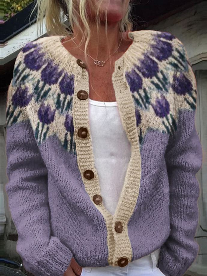 Keysha | Floral Sweater