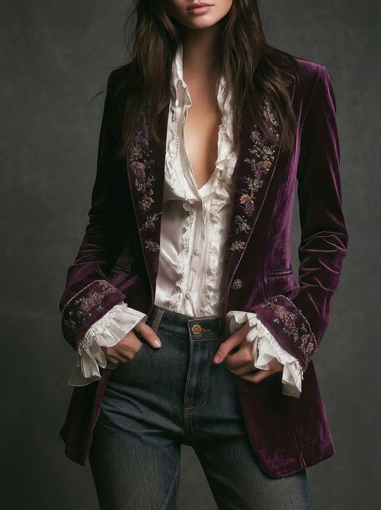 Erin | Long Vintage Jacket