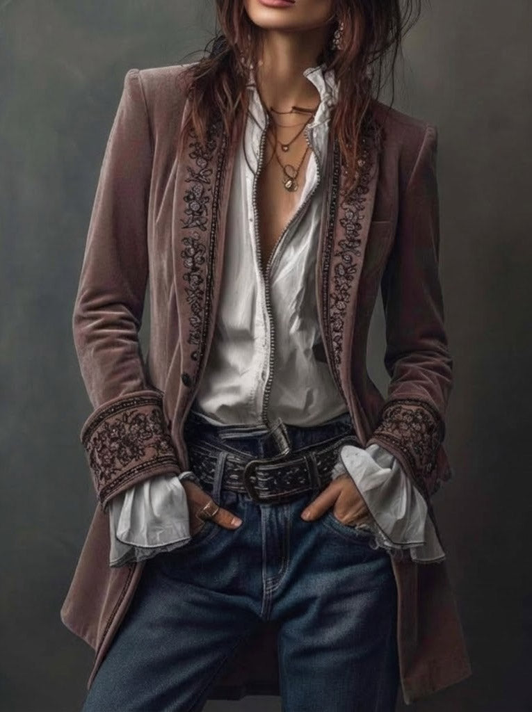 Erin | Long Vintage Jacket