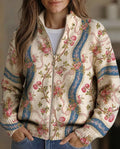 Eulalia | Climbing Rose Ribbon Cardigan