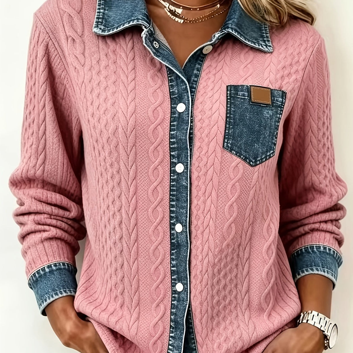 Roxy | Comfortable Denim Cardigan