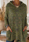 Lizzy | Retro Printed Hoodie