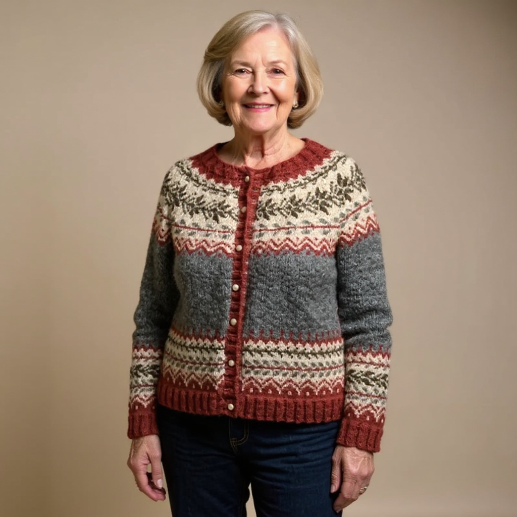 Atasha | Vintage Icelandic Cardigan