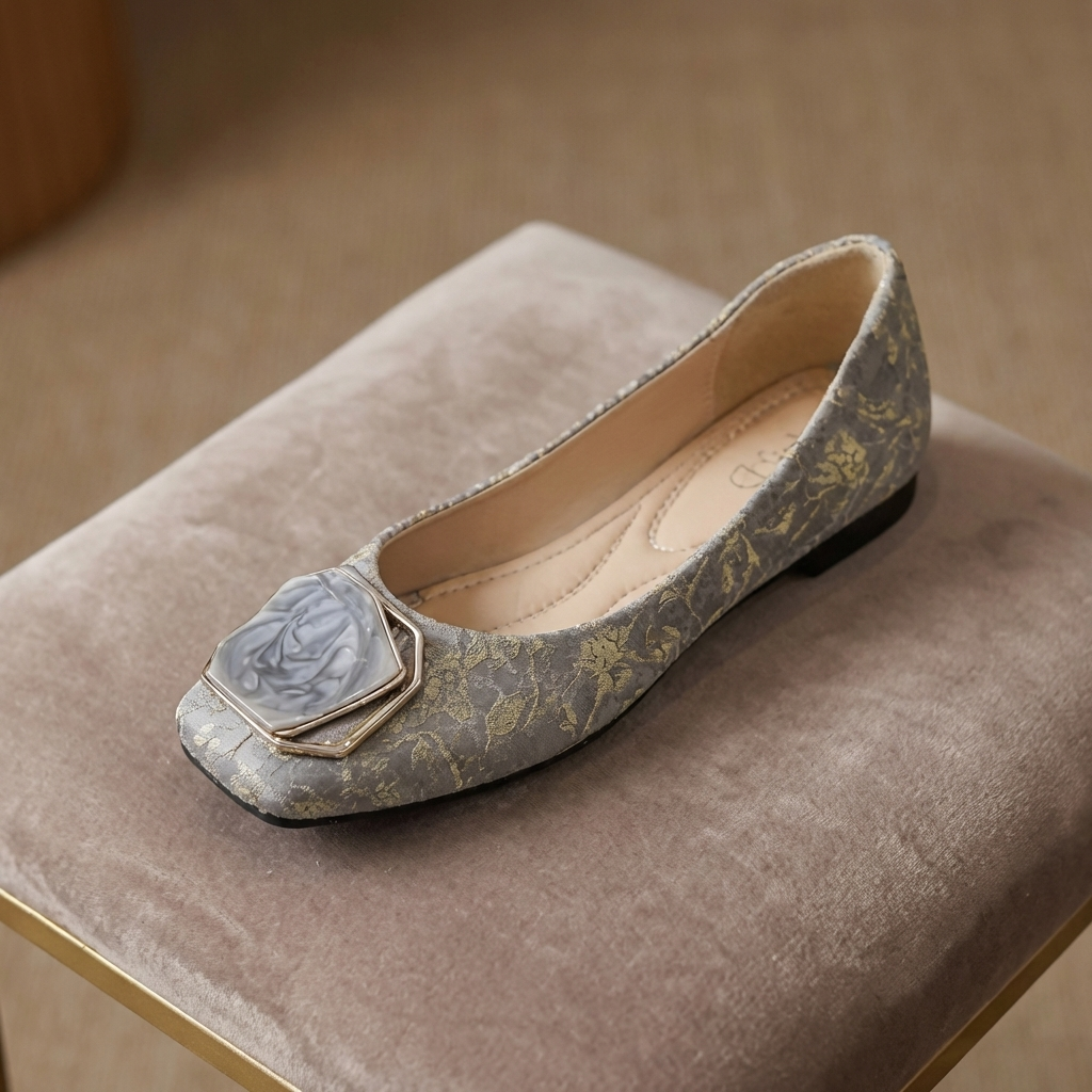 Liora | Mesh Ballet Flats