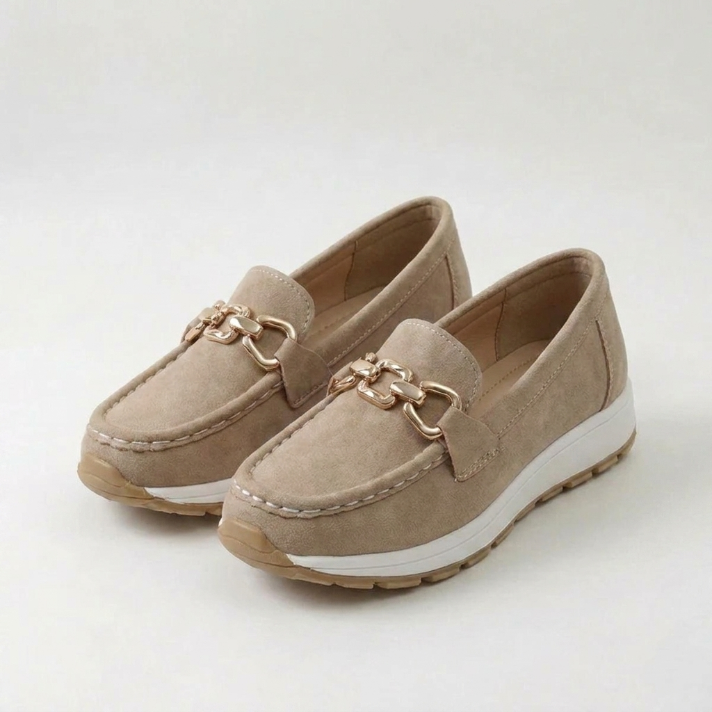 Chloe | Orthopedic Flat Buckle Loafers