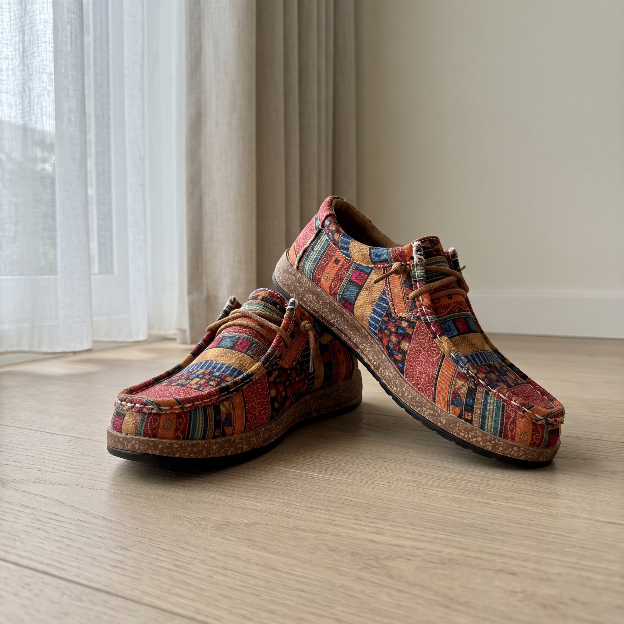 Rochelle | Orthopedic Patterned Sneakers