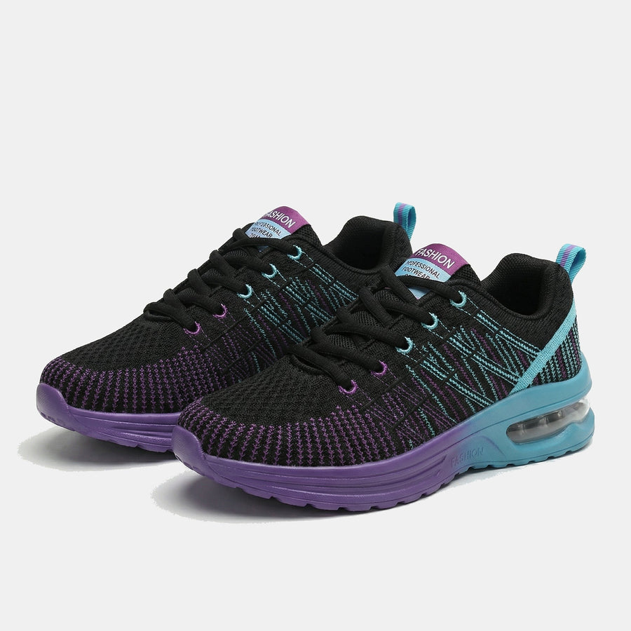 Zoey | Orthopedic Shoes in Black & Purple